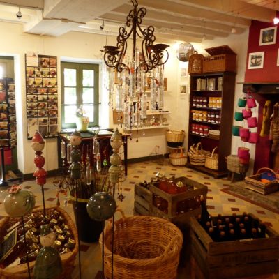 Intérieur de la boutique "Café-Nature"