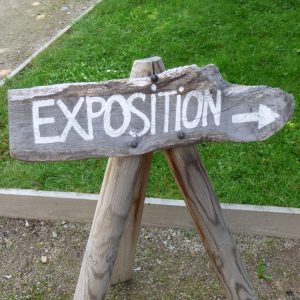 Panneau des expositions