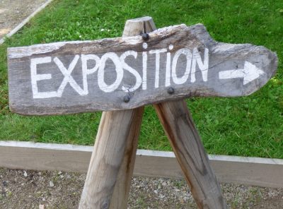 Panneau des expositions